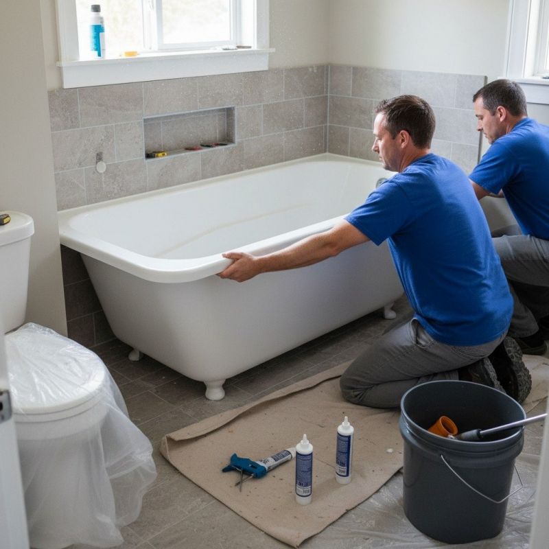 Bathtub Surround Installation