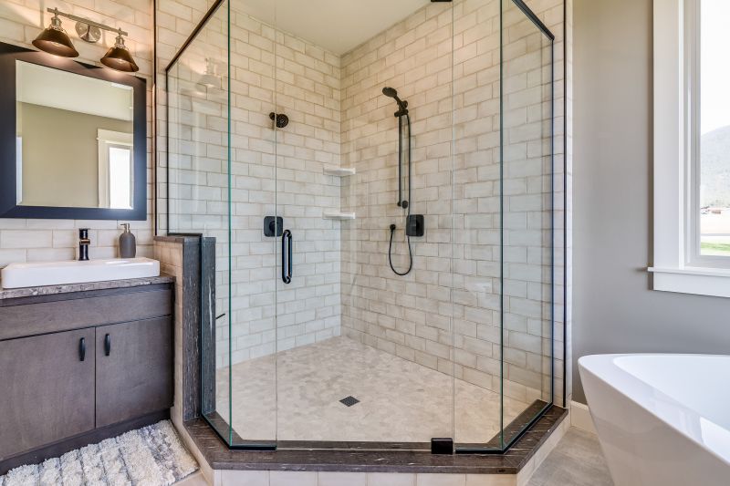 Modern Walk-in Shower Design Ideas with Glass Enclosures